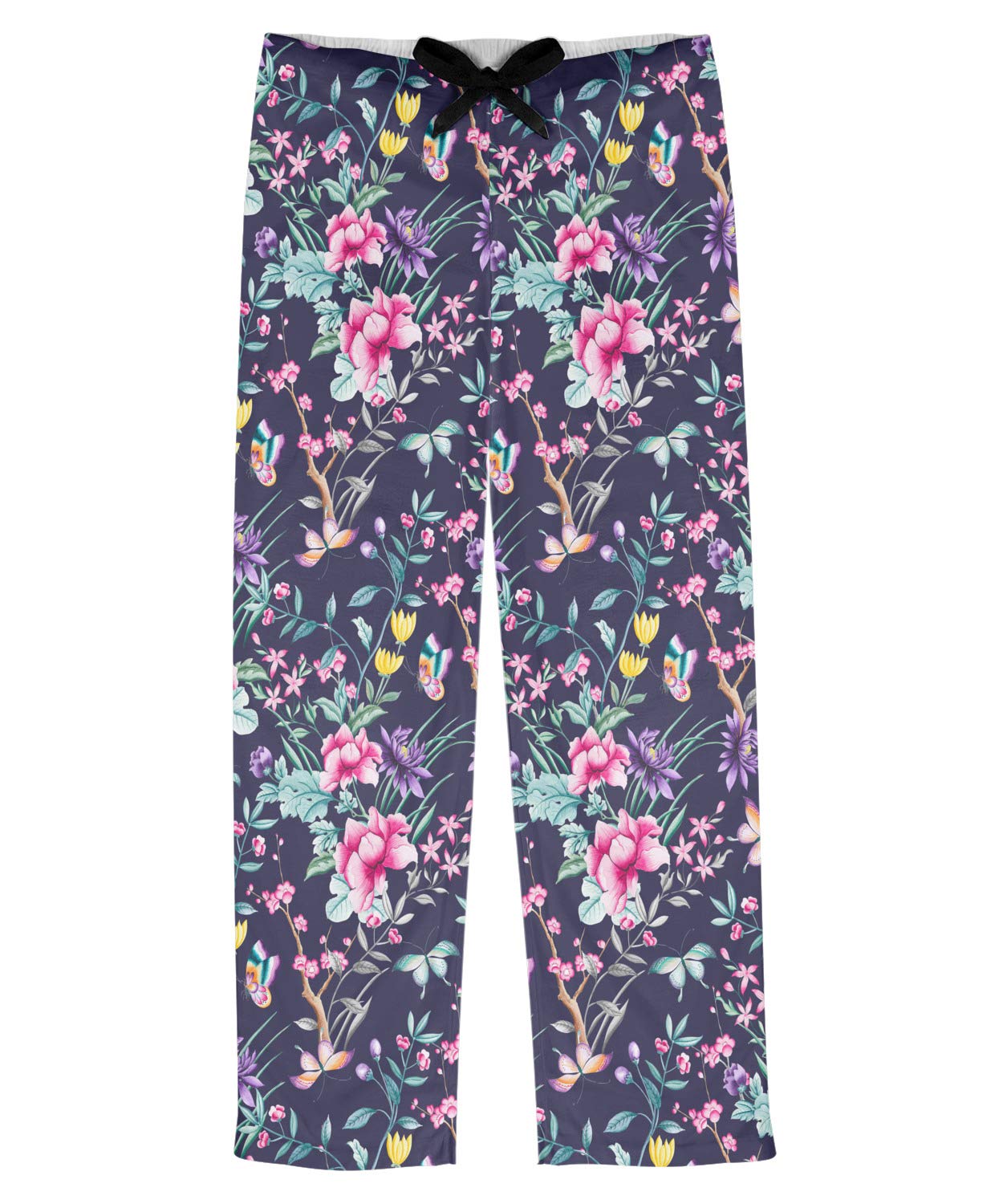 Chinoiserie Men's Pajama Pants - Soft Cotton Lounge Pants for Men, Asian-Inspired Sleepwear, Comfortable Home Wear & Relaxation - Perfect for Sleeping, Lounging, and Travel
