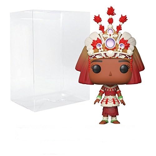 Funko Pop! Disney Moana Ceremony Moana Vinyl Figure Collectible - Official Licensed Disney Merchandise with Free Pop Protector Case | Perfect for Disney Fans, Collectors & Home Decor