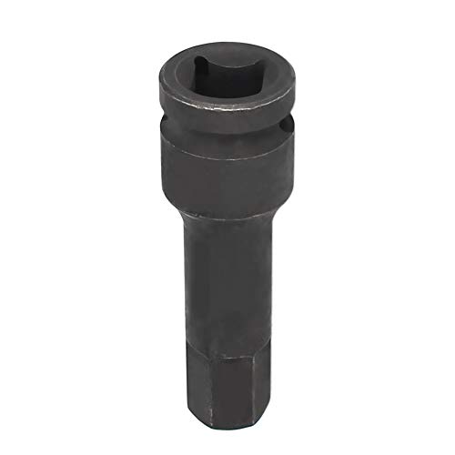 Auniwaig 1/2-Inch Drive Hex Impact Bit Socket - Chrome Molybdenum Steel Impact Socket for Power Tools - Perfect for Automotive Repairs, Construction & DIY Projects