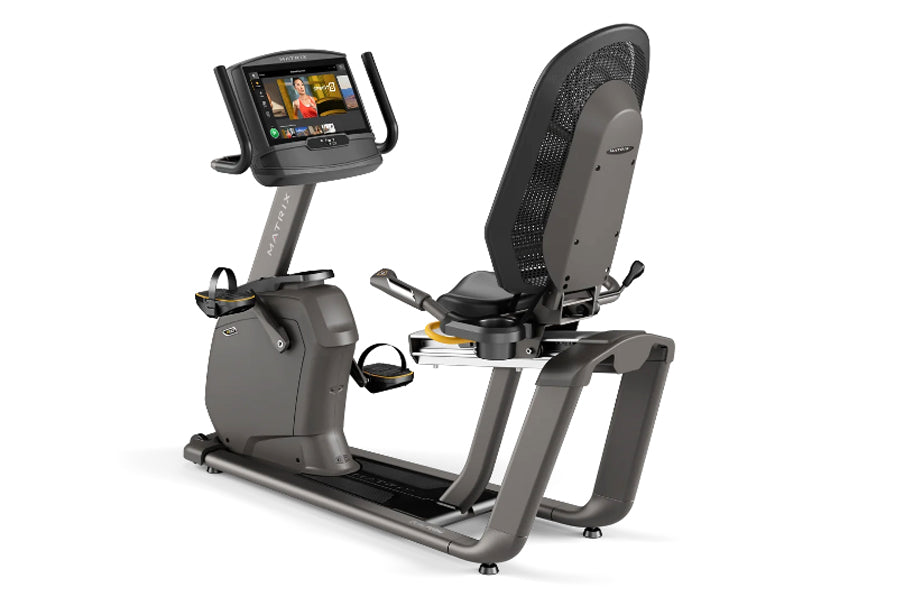 Matrix R50 Recumbent Exercise Bike - Comfortable Indoor Cycling Bike for Home Gym, Low Impact Workout Equipment (Ideal for Seniors, Physical Therapy & Home Fitness)