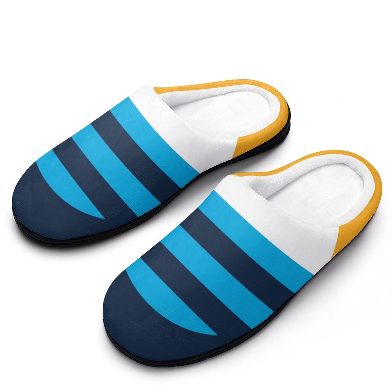 Milwaukee Flag Fashion Cotton Slippers - Lightweight Closed Toe House Shoes for Men | Comfortable Slip-On Indoor/Outdoor Slippers for Home, Lounge & Casual Wear