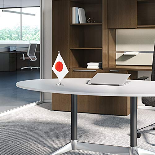 Mini Japanese Flag - Small Japan Desk Table Flags for Decorations, Parties, and Cultural Events | Perfect for Home, Office, and Classroom Decor