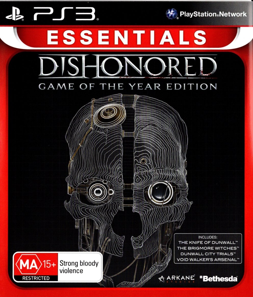 Dishonored: Game of the Year Edition - PS3 Game for Playstation 3 (PAL) | Action-Adventure Stealth Game for Thrilling Missions & Immersive Gameplay