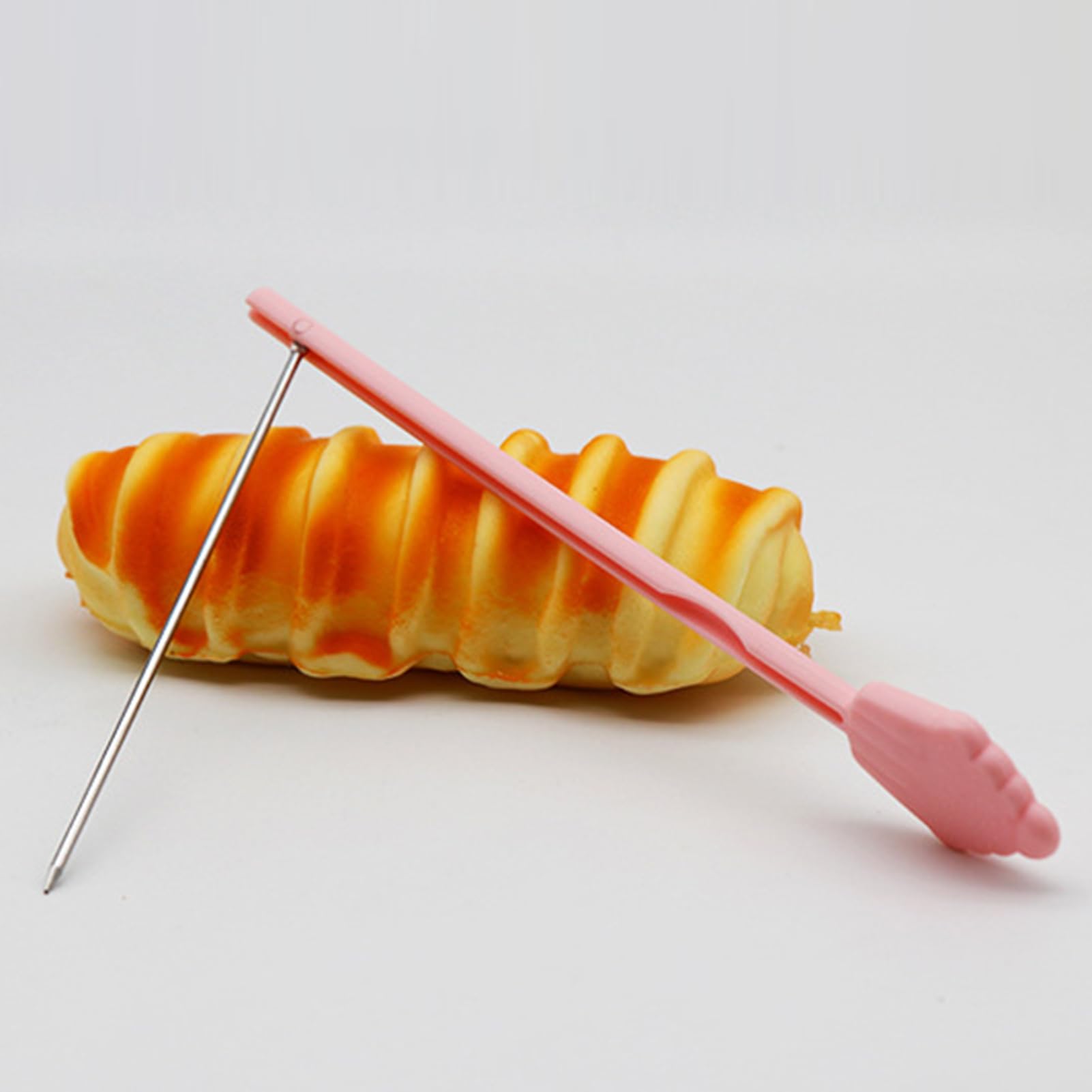 4Pcs Stainless Steel Cake Tester Kit - Portable Folding Cake Needle for Baking, Cooking & Kitchen Use - Perfect for Testing Sponge Cakes, Cupcakes & Bread Doneness