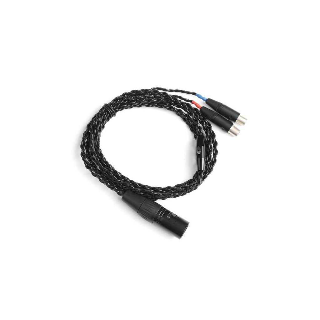 Audeze LCD Series Replacement Braided Audio Cable - High-Quality Upgrade for Audiophiles | Perfect for Home Studio, Gaming & Professional Headphones