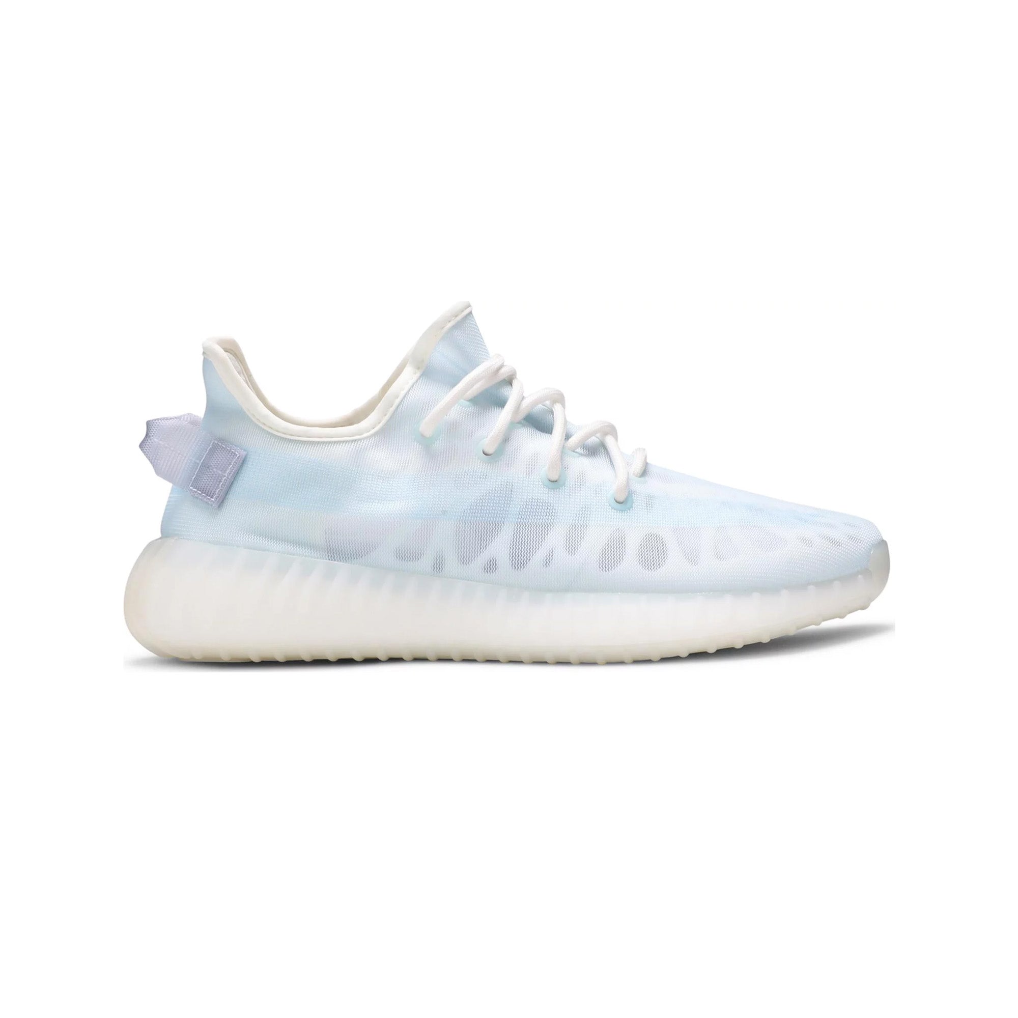 Adidas Yeezy Boost 350 V2 'Mono Ice' Sneakers - Men's Running Shoes 2021 Release | Comfortable Lightweight Athletic Footwear for Jogging, Gym & Casual Wear