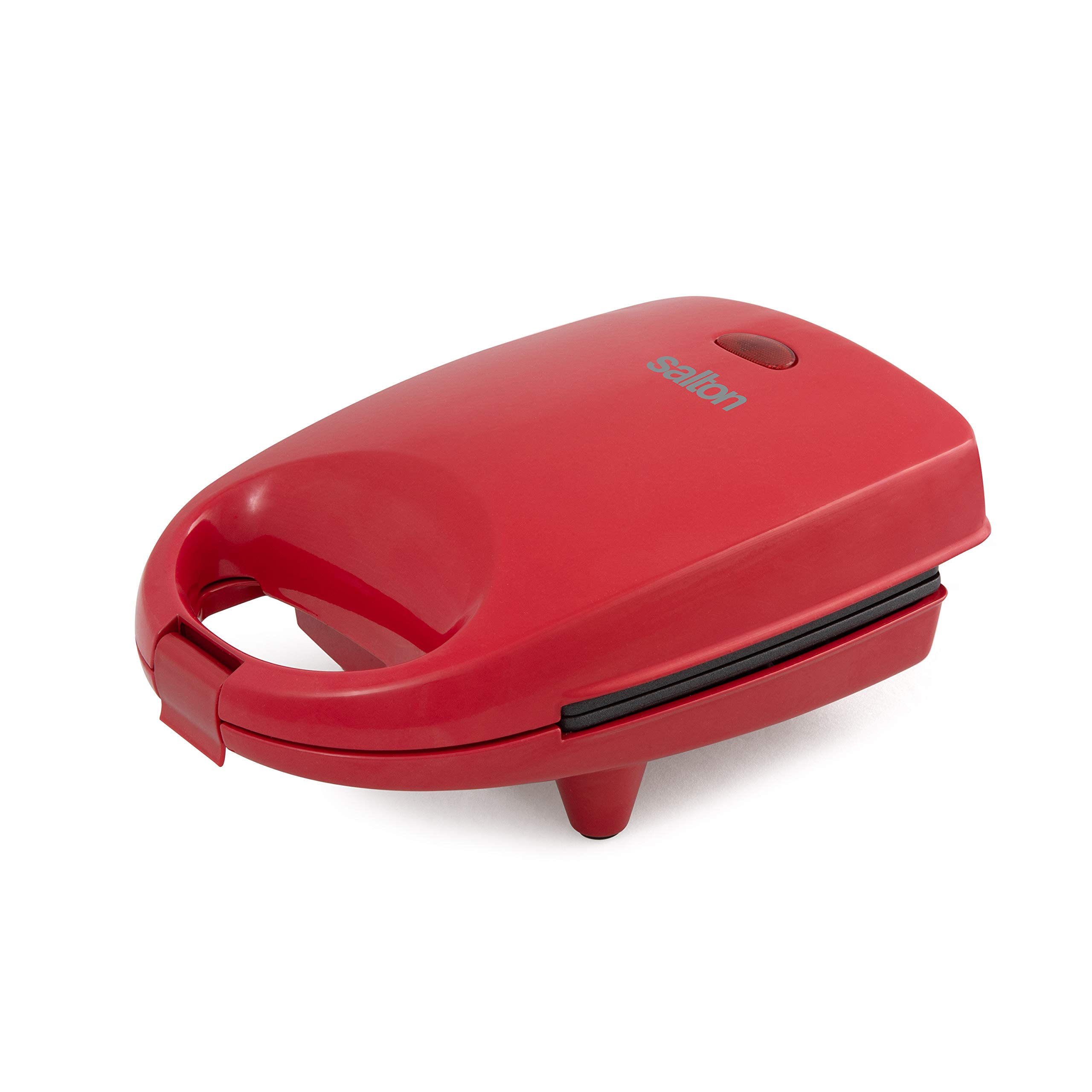 Salton WM1907 Red Bowl Waffle Maker - Perfect for Breakfast, Brunch & Family Gatherings
