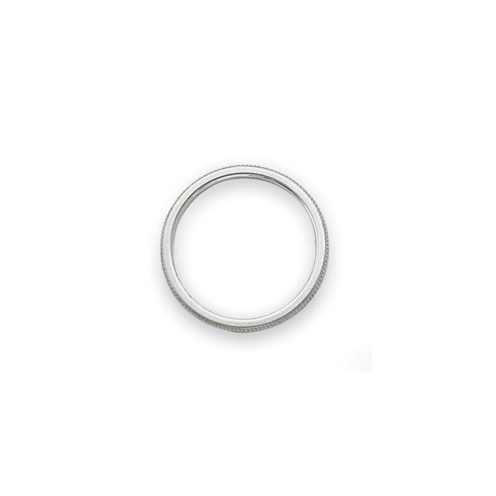 14K White Gold 1.5mm Diamond Wedding Band Ring for Women - Classic Thin Bridal Ring for Engagement, Anniversary & Everyday Wear