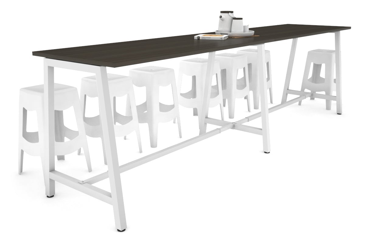 Quadro A Legs Large Counter Table - 3600L x 700W - Durable Metal Frame for Kitchen, Bar, Restaurant & Commercial Use