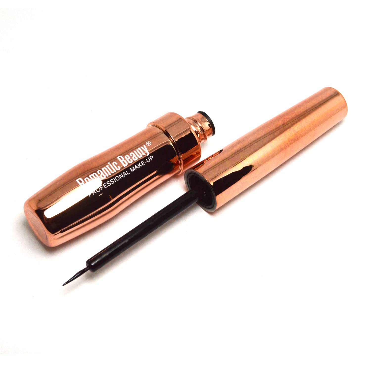 1 x BLACK Waterproof Liquid Eyeliner - Professional Makeup Eye Liner Pen for Long-Lasting Smudge Proof Look, Perfect for Daily Use, Parties & Special Occasions + Free Zipper Bag Included