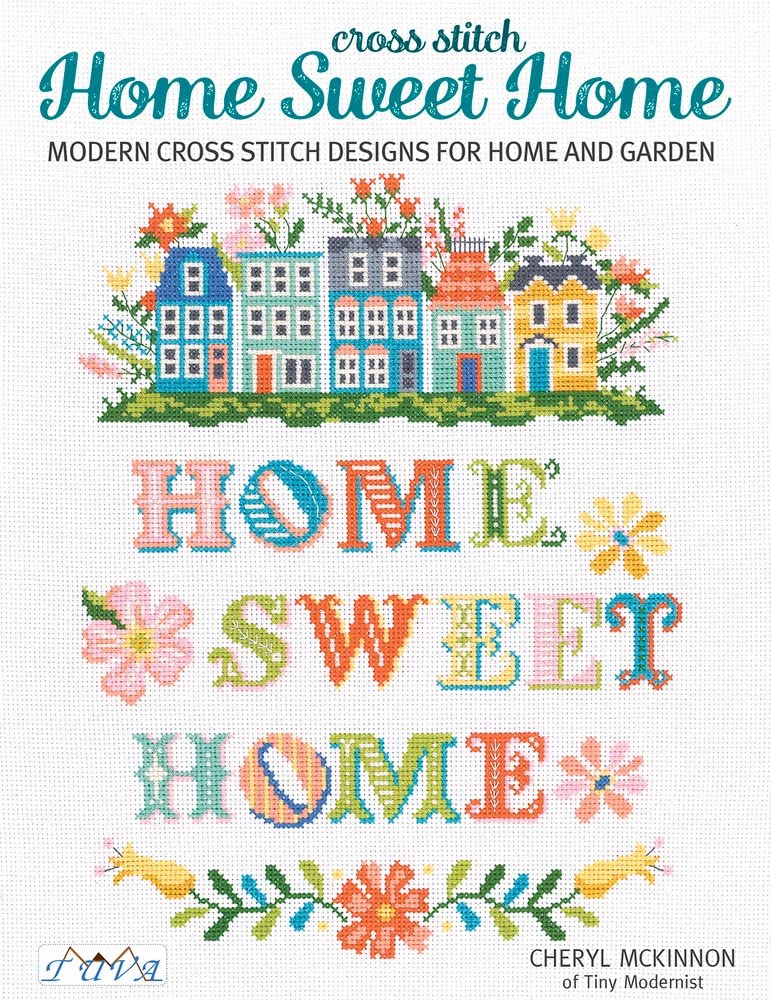 Modern Cross Stitch Kits for Home Decor & Garden - DIY Embroidery Patterns for Wall Art, Pillows & Handmade Gifts | Perfect for Crafters & Home Decor Enthusiasts