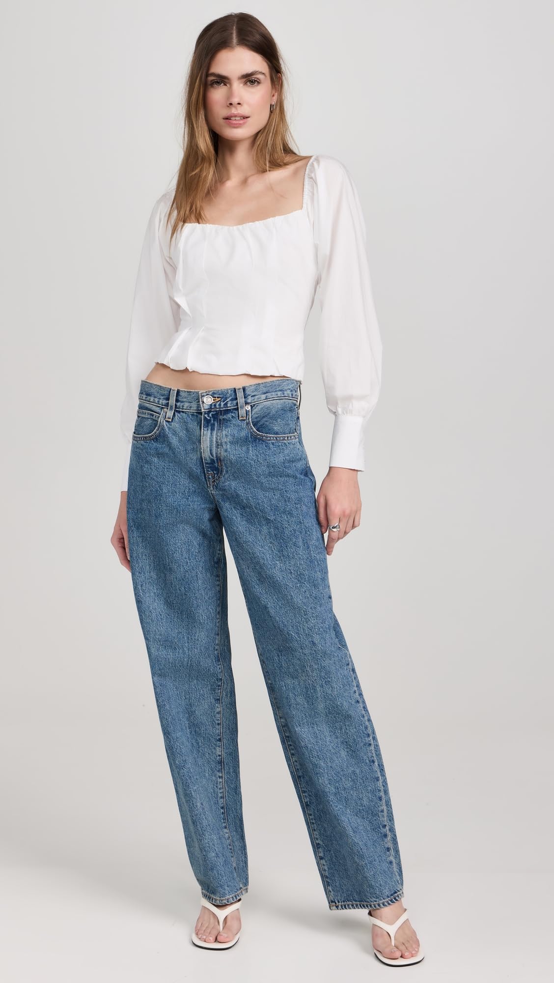 Women's Almost Famous Long Sleeve T-Shirt - Soft Cotton Casual Top for Everyday Wear | Perfect for Work, Weekend & Layering