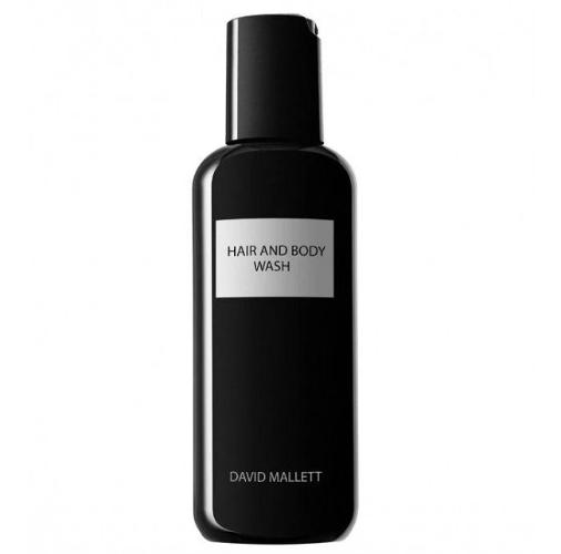 David Mallett Hair & Body Wash for Men & Women - 8.5 oz (250ml) - Sulfate-Free Shampoo & Body Cleanser - Daily Moisturizing & Hydrating - Perfect for Travel, Gym & Home Use
