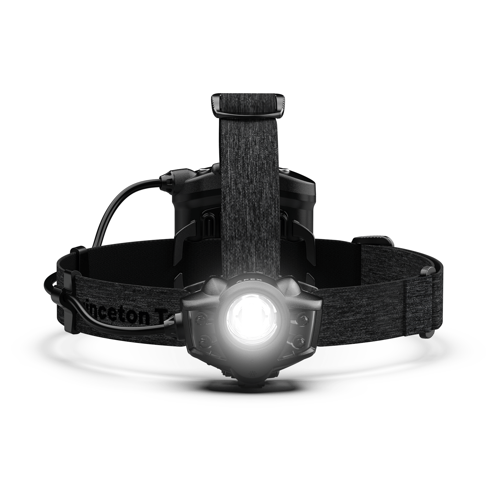 Princeton Tec Apex Headlamp - 650 Lumens Ultra Bright LED Light, 12 Hours Runtime, Adjustable Headband - Perfect for Camping, Hiking, Running & Outdoor Adventures