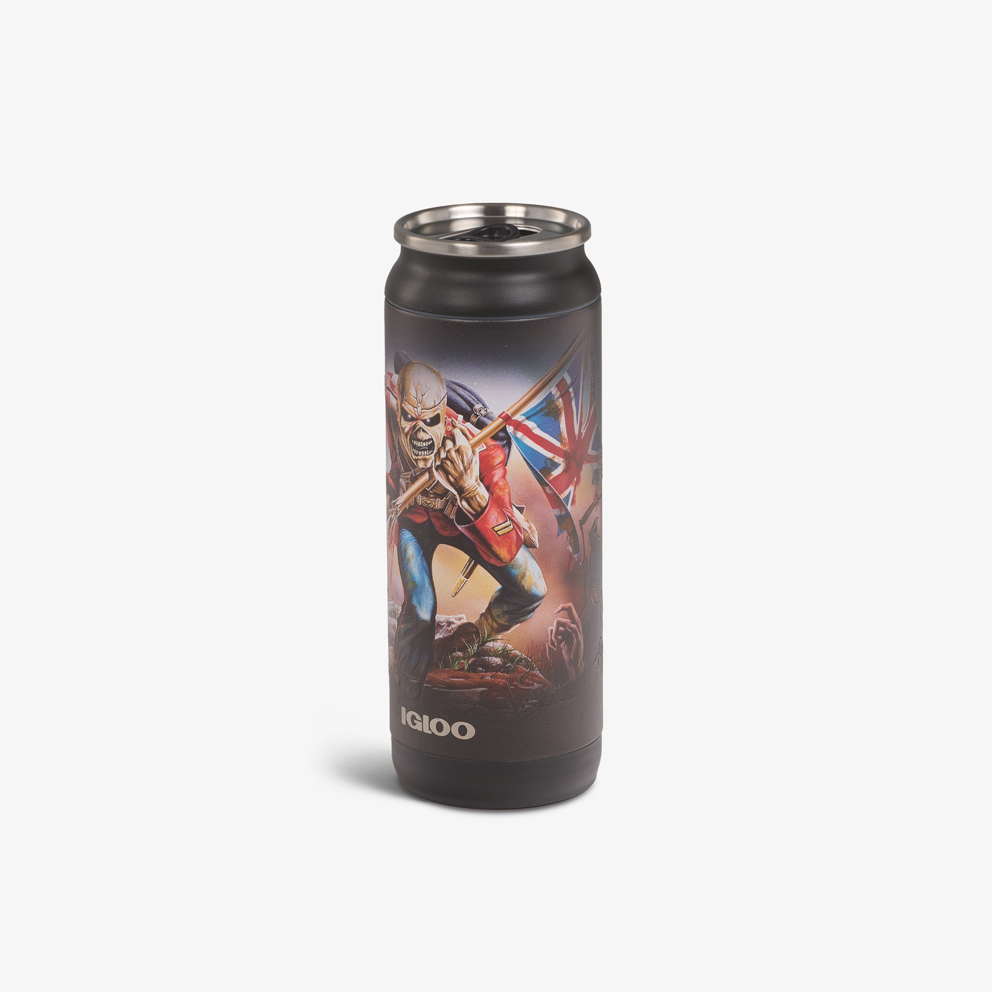 Iron Maiden The Trooper 16 Oz Beer Can - Official Licensed Merchandise for Fans | Perfect for Parties, Collectibles & Heavy Metal Decor