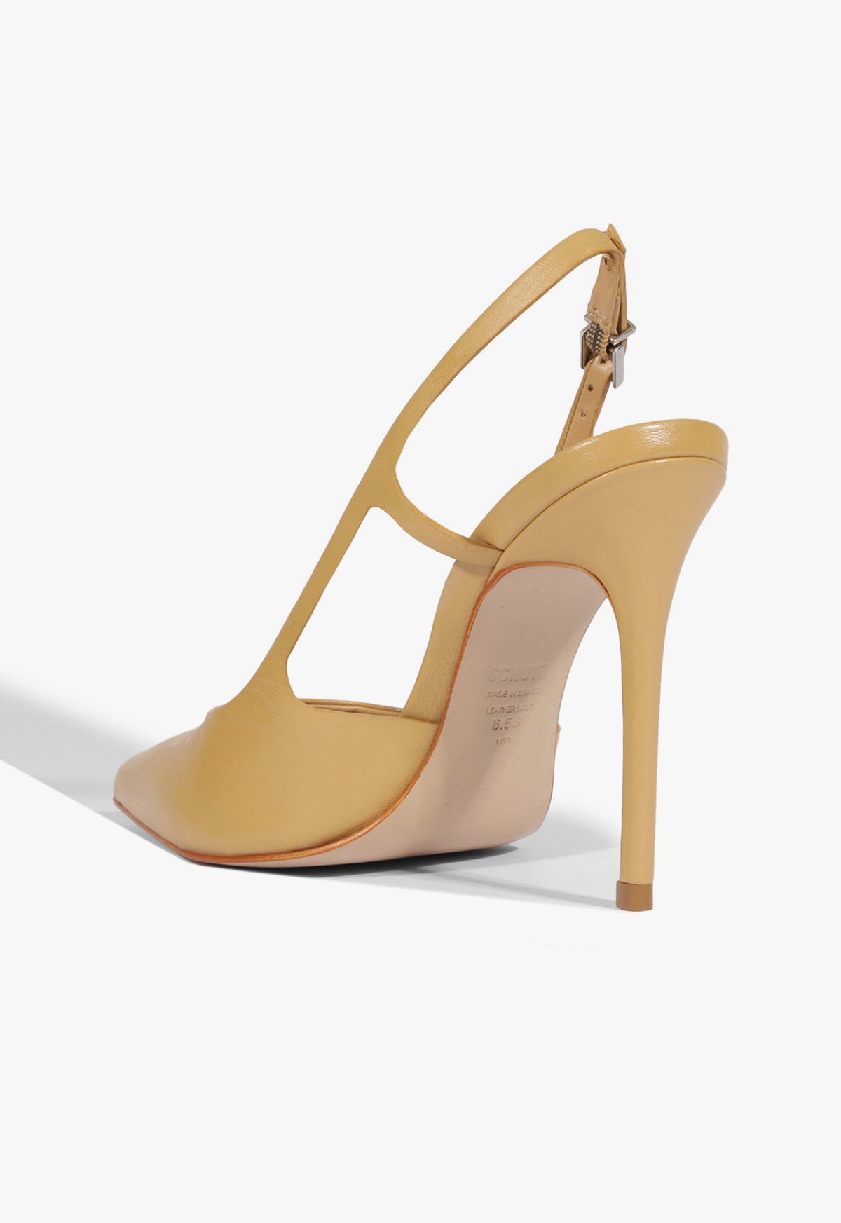 Boris Women's High Heel Stiletto Pumps - Beige Pointed Toe Dress Shoes for Party, Wedding & Office Wear