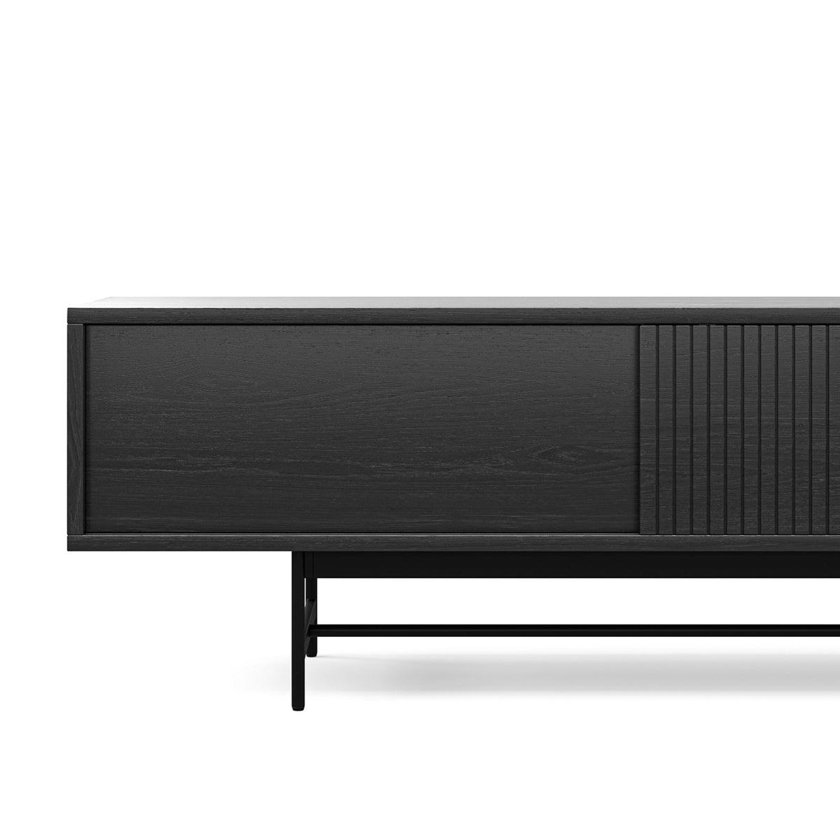 Kelsey 3 Door TV Stand with Storage - Modern Entertainment Center for Living Room, Bedroom & Home Theater - Fits 65 Inch TV & Media Devices