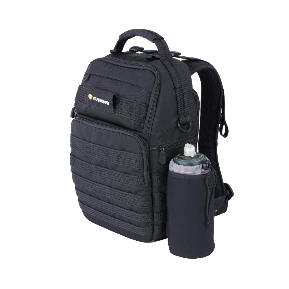 VANGUARD VEO Range T37M Tactical Backpack for Mirrorless Cameras - Black | DSLR Camera Bag for Travel & Outdoor Photography | Waterproof & Durable Camera Backpack for Sony, Canon, Nikon, Fujifilm