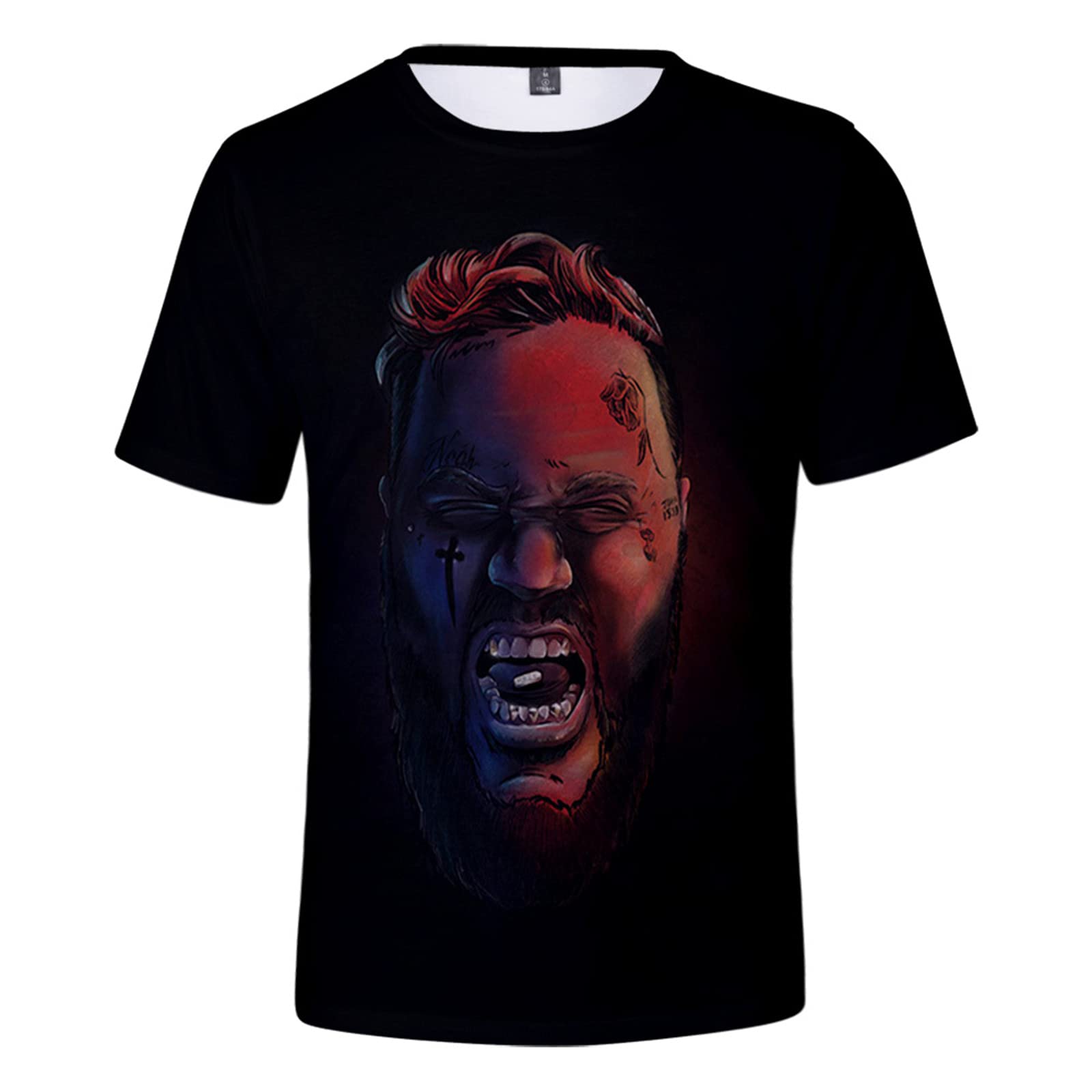 DJEFRSS Unisex Jelly Roll Graphic T-Shirts - Soft Short Sleeve Tees for Kids, Adults & Youth - Casual Wear for School, Outings & Everyday Comfort