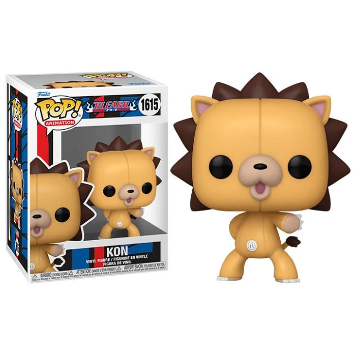Bleach Pop! Vinyl Figure Kon [1615] - Anime Collectible for Fans, Home & Office Display