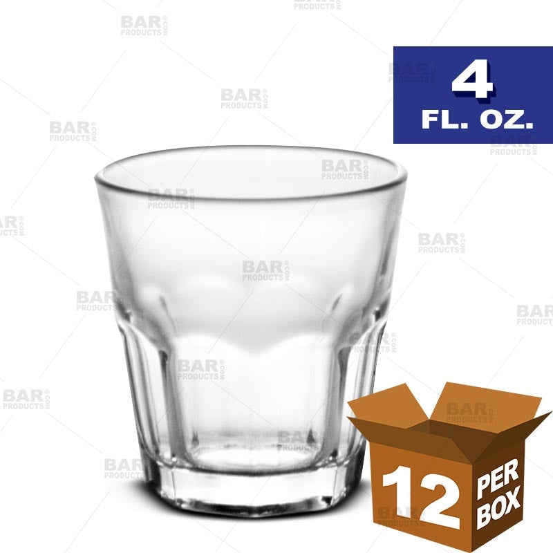 BarConic® 4 oz Alpine Shooter Glasses - Set of 12 - Perfect for Whiskey, Tequila & Cocktail Shots - Great for Bars, Parties & Home Entertaining