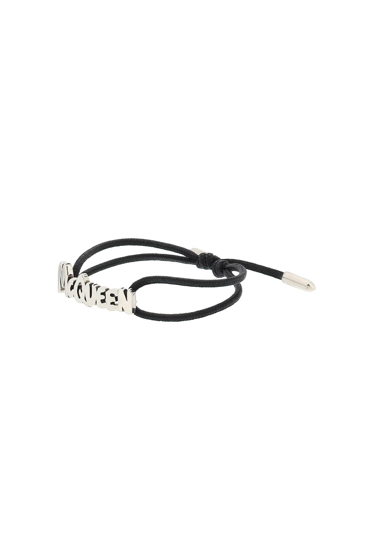 Alexander McQueen Graffiti Cotton Bracelet for Men & Women - Stylish Unisex Fashion Accessory for Casual & Party Wear