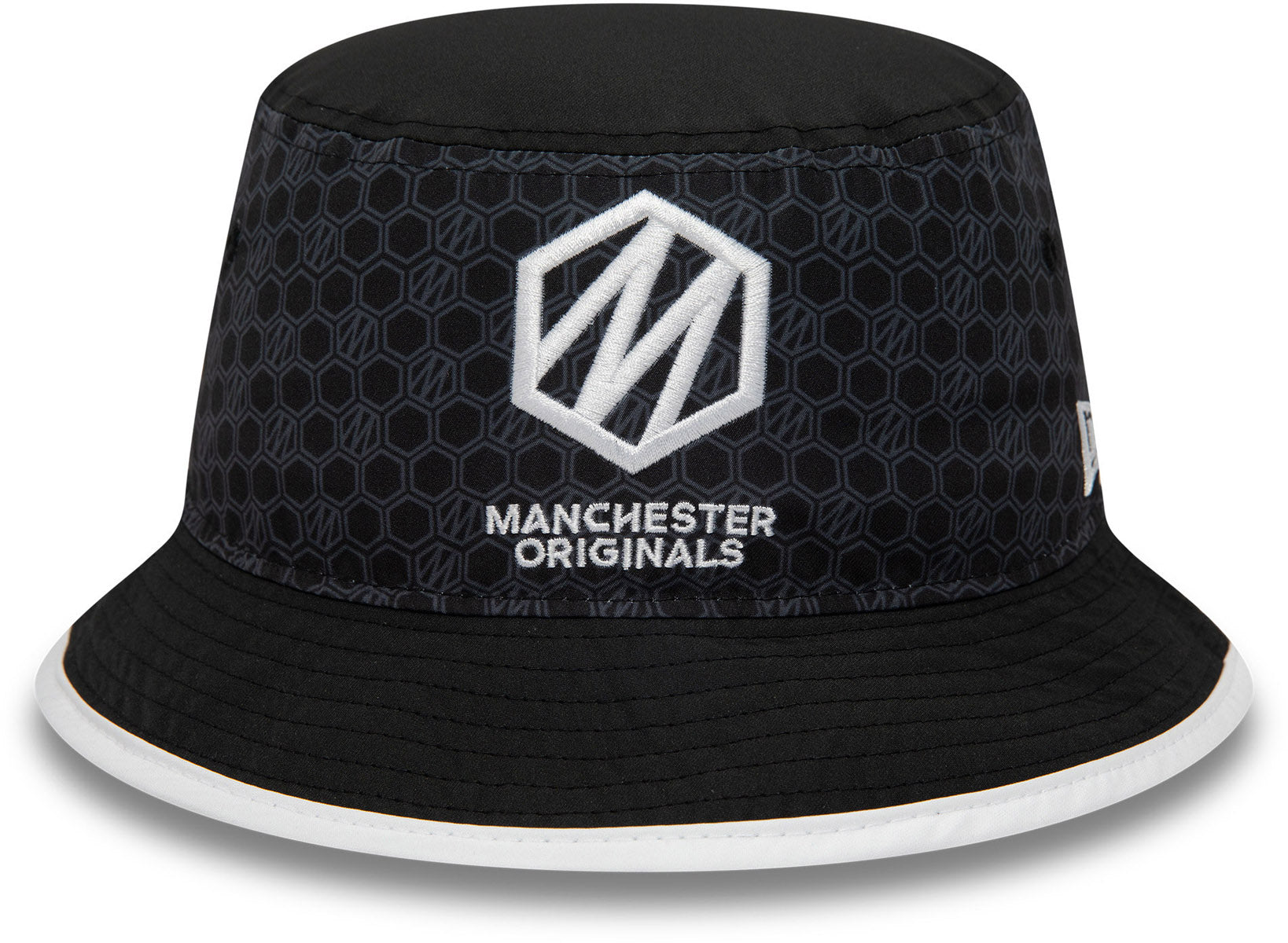 Manchester Originals The Hundred New Era All Over Print Bucket Hat - Official Cricket Fan Gear for Outdoor Sports & Summer Fashion