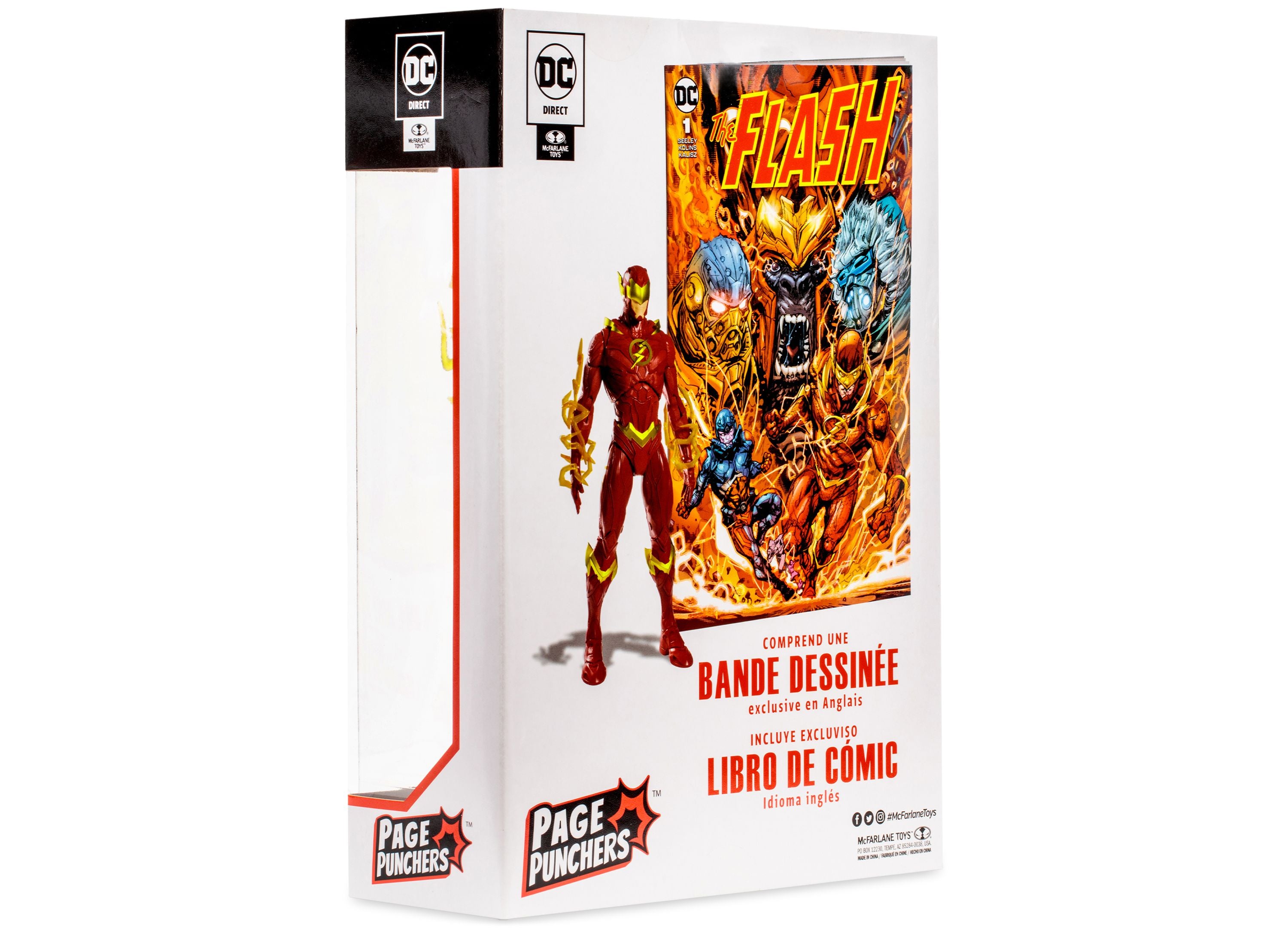 DC Direct The Flash 7-Inch Scale Collectible Action Figure - Premium Superhero Toy for Display & Play - Perfect for DC Comics Fans, Collectors & Gift Giving