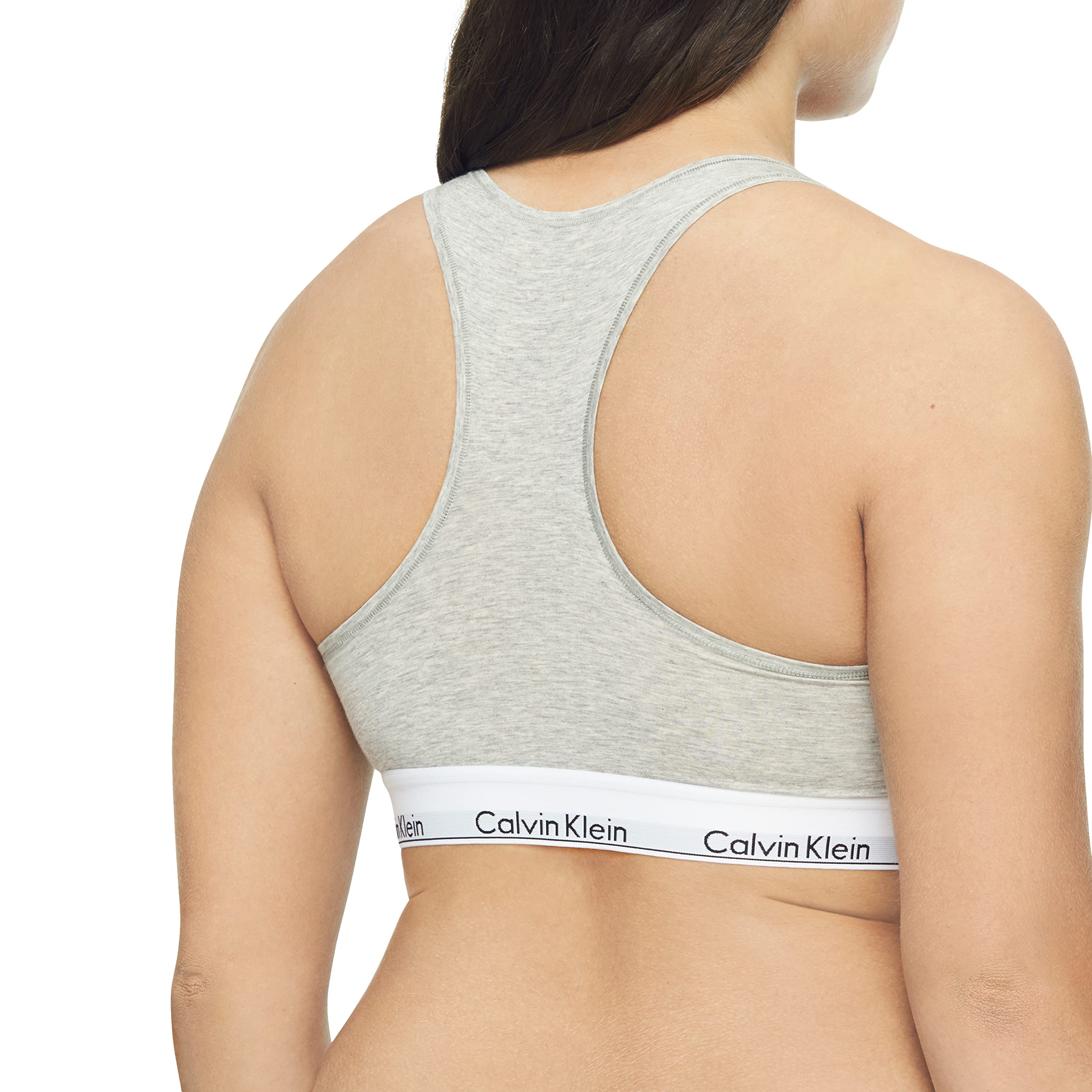 Calvin Klein Women's Modern Cotton Unlined Wireless Bralette - Comfortable Seamless Bra for Everyday Wear, Yoga & Lounge