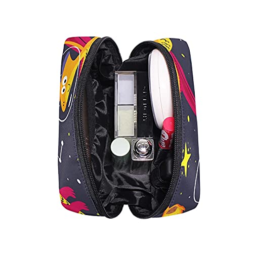 Senya Colorful Dinosaur Cosmetic Bag with Zipper - Cute Makeup Pouch & Travel Toiletry Organizer for Women | Perfect for Travel, Gym, and Daily Essentials Storage