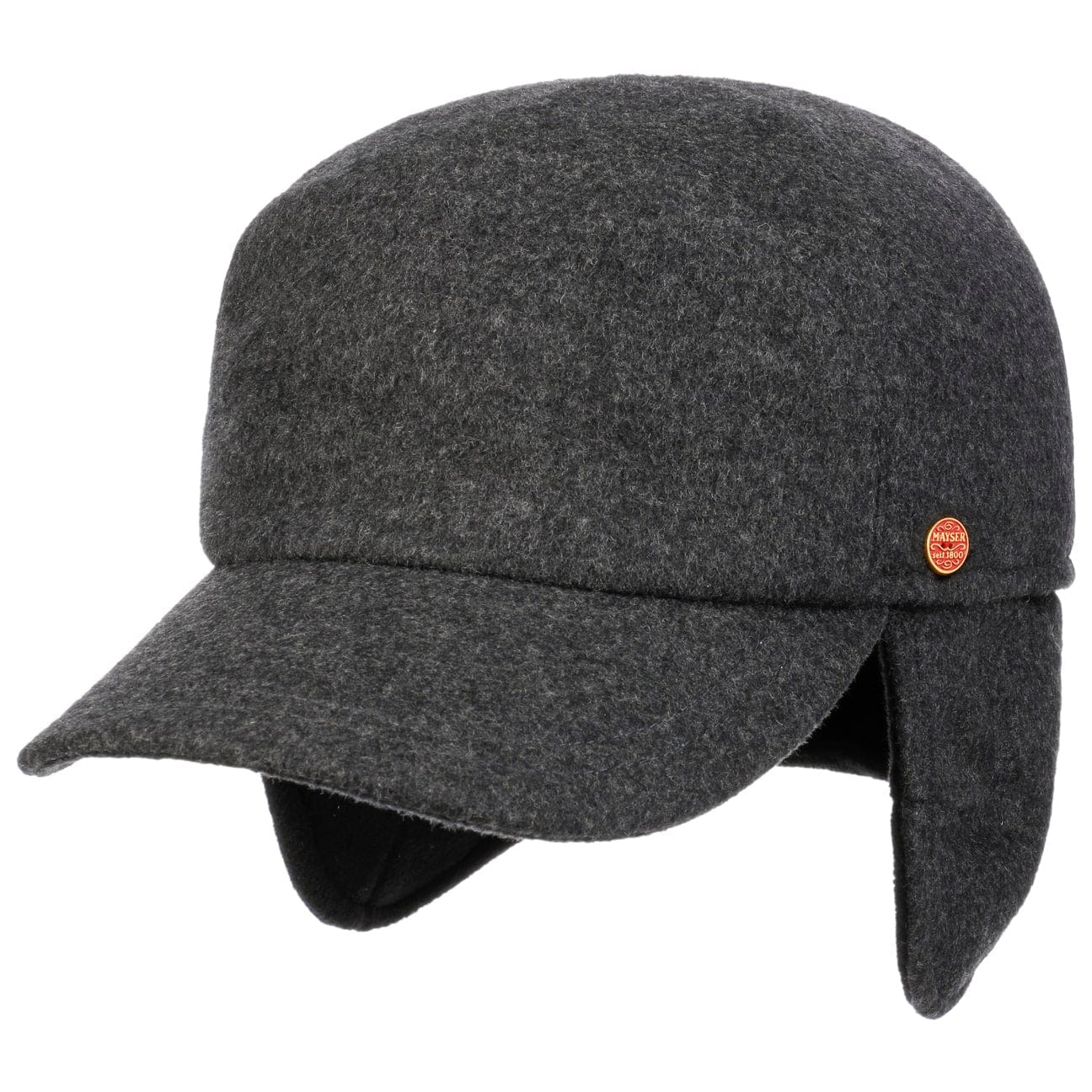 Premium Earflaps Baseball Cap by Mayser - Warm Winter Hat for Men & Women - Perfect for Skiing, Hiking & Outdoor Activities