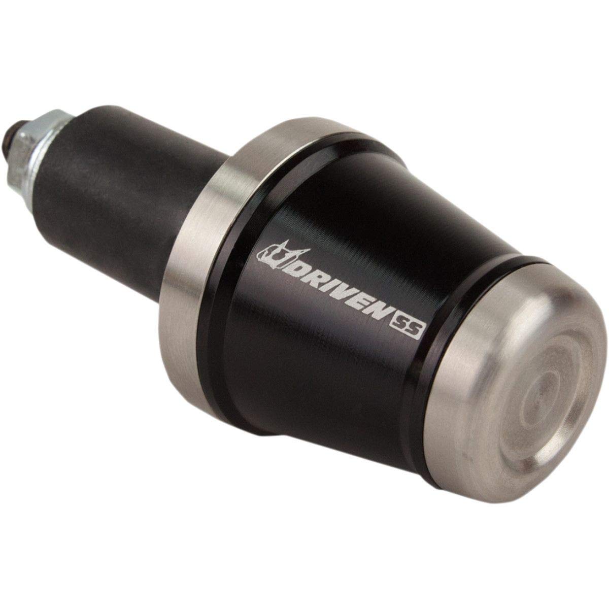 Premium SS Bar End Weights (Black) - Durable Motorcycle Handlebar Accessories for Harley, Honda, Yamaha - Reduce Vibration & Improve Ride Comfort