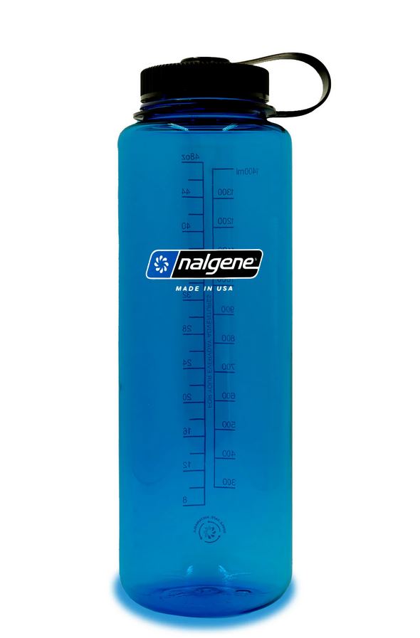 Nalgene 48oz Wide Mouth Water Bottle - BPA Free, Leak Proof, Durable for Hiking, Camping & Outdoor Adventures | Sustainable & Eco-Friendly