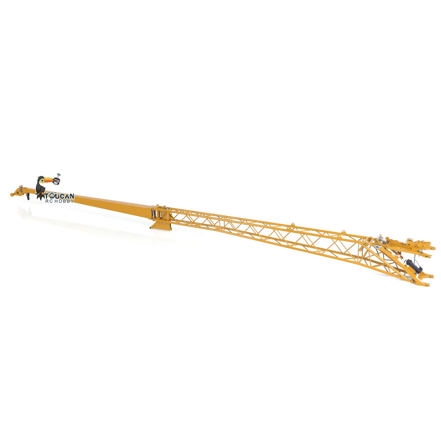 Eyewhale D1050 1/14 Scale Metal RC Hydraulic Mobile Crane Truck - 3 Axle All Terrain Radio Controlled Construction Vehicle with Hoist | Paladin PL18EV Model | Perfect for Construction Site Play, RC Hobbyists & Collectors