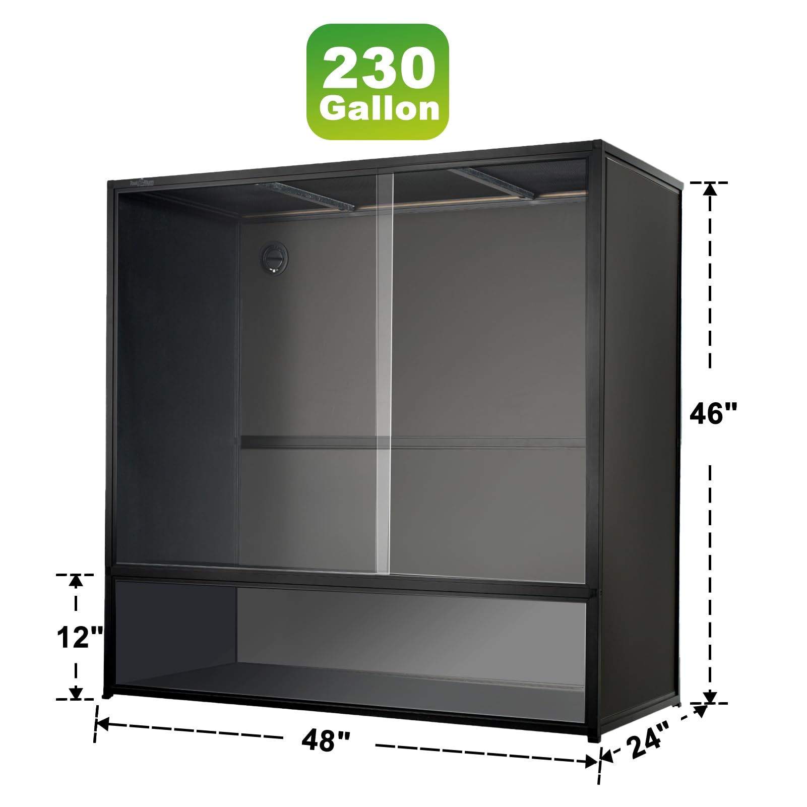 230 Gallon Reptile Tank - 48