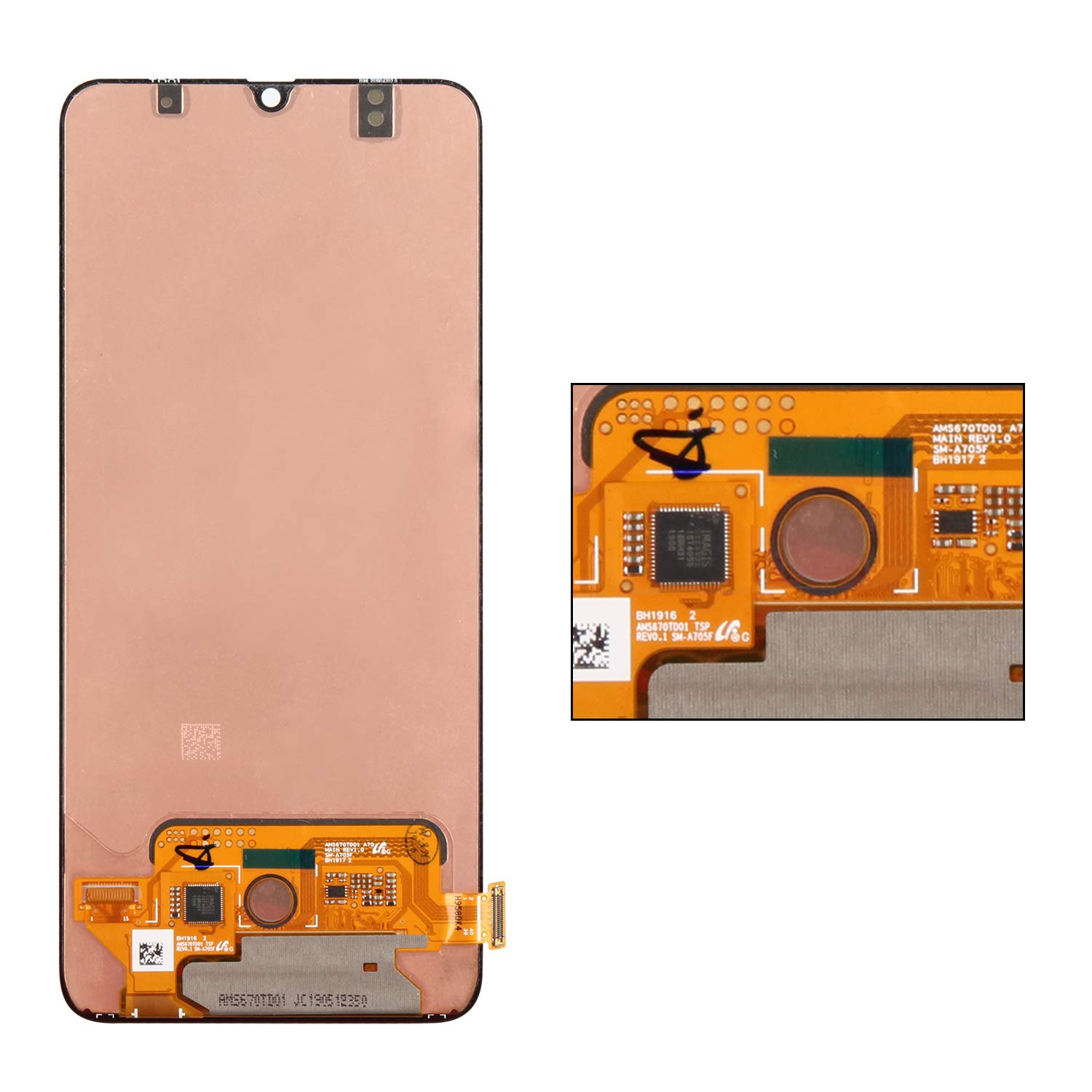Original Screen Replacement for Samsung Galaxy A70 (2019) A705 A705F SM-A705F - 6.7