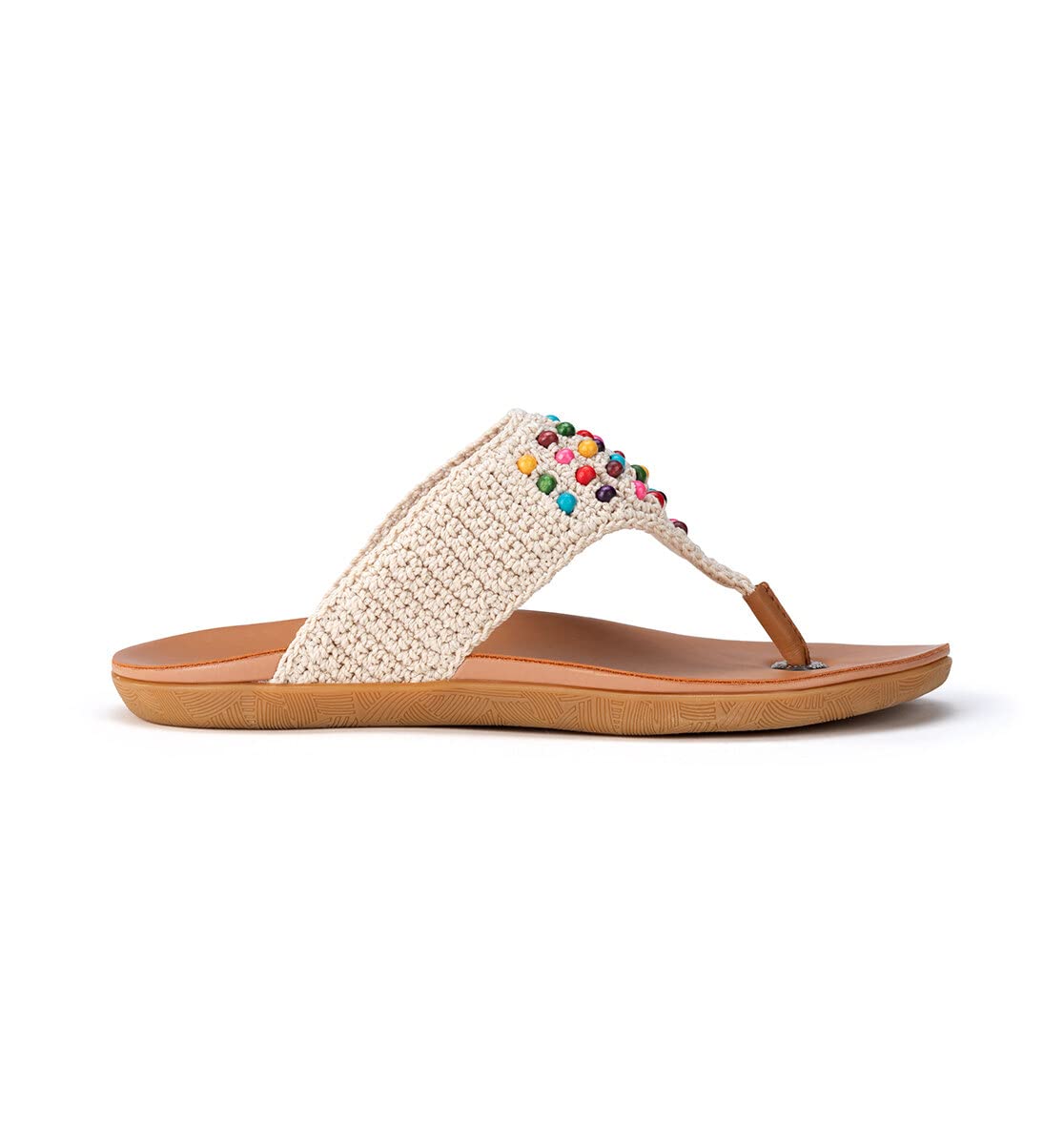 The Sak Shana Crochet Slip-On Thong Sandals - Comfortable Boho Beach Sandals for Women | Perfect for Summer, Vacation & Casual Outings