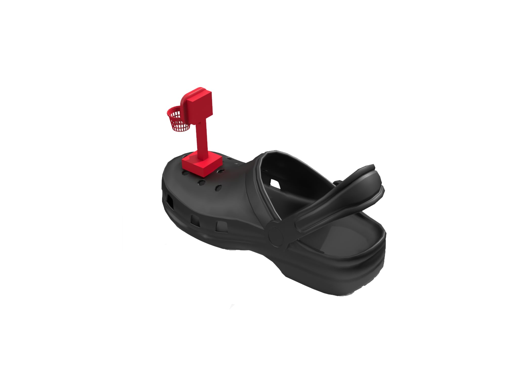 CrocHoopz - Basketball Hoop Charm for Crocs Shoes | Fun Jibbitz Shoe Accessories for Kids & Adults | Perfect for Sports Fans, Gifts & Customizing Crocs