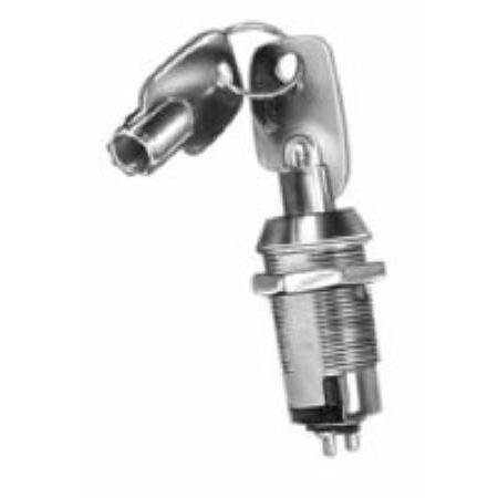 15A 24V Keylock Switch - Heavy Duty Electrical Switch for Industrial Equipment & Control Panels | Perfect for Machinery, Power Tools & Automation Systems