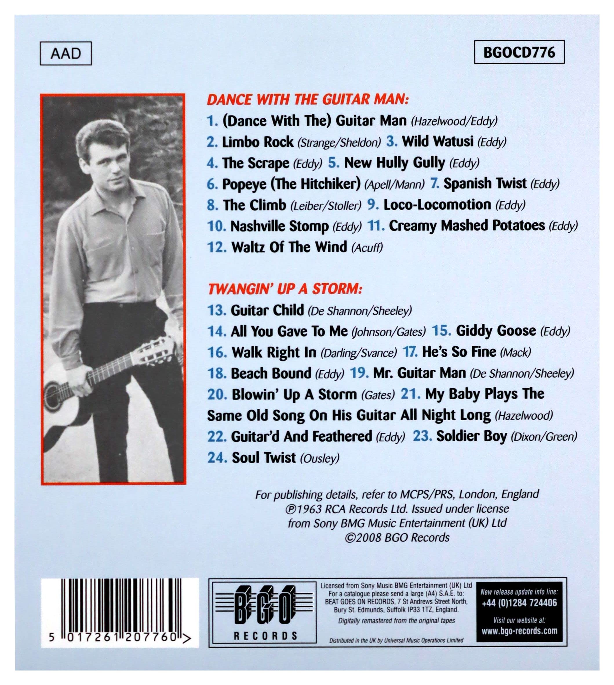 Guitar Man Dance Music - Twangin' Up A Storm Album - Perfect for Country Dance Parties & Western Themed Events