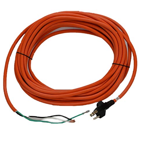 Hoover Vacuum Cleaner Cord Replacement - 35Ft 3-Wire Orange | for Hoover CH53010 | Home Cleaning
