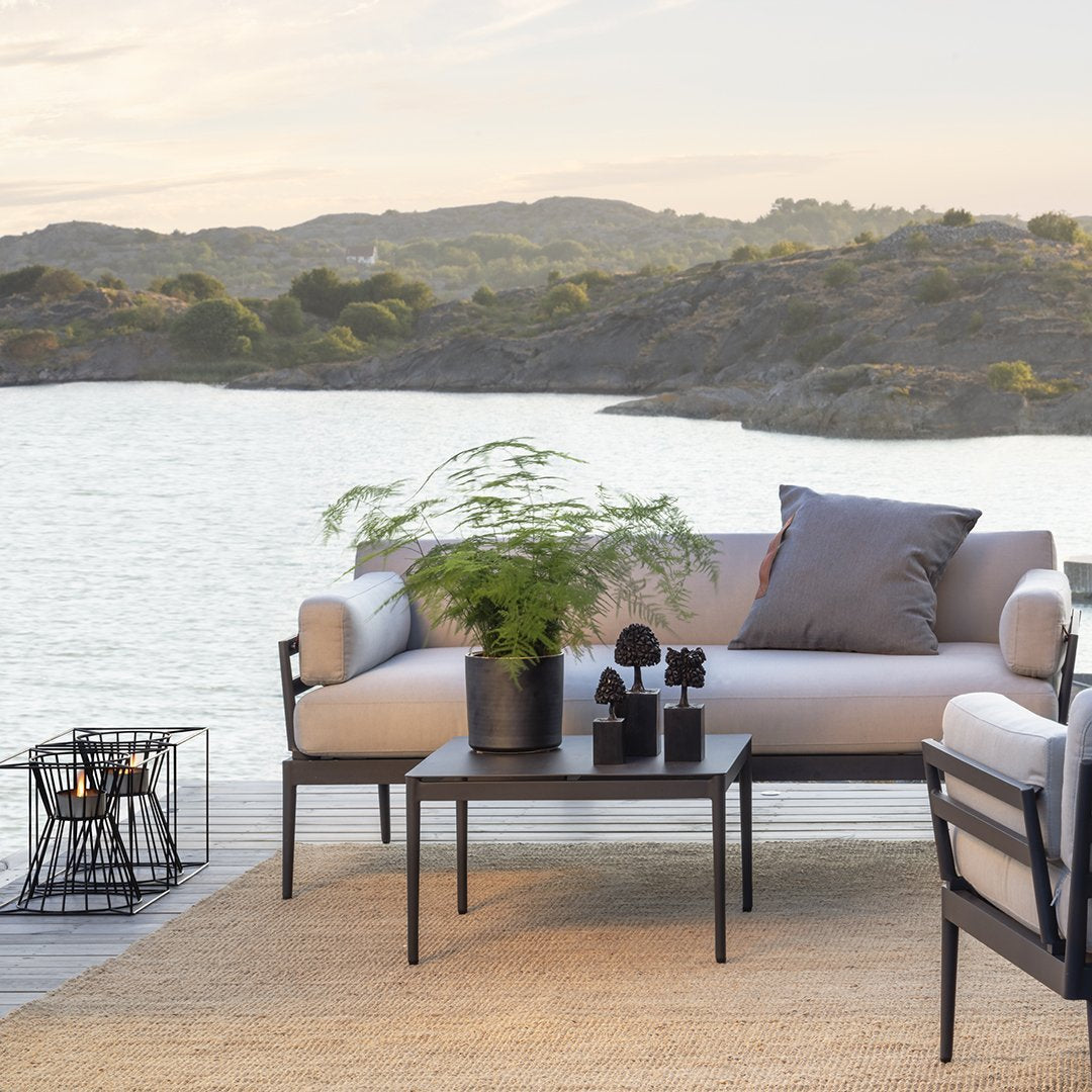 Modern Anholt Lounge Table - Stylish Coffee Table for Living Room, Patio & Office - Perfect for Relaxing, Entertaining & Decorating