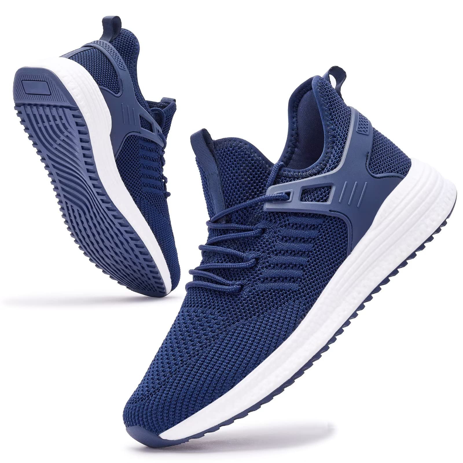 SDolphin Men's Running Shoes - Lightweight Breathable Sneakers for Tennis, Workout, Walking & Gym | Non-Slip Rubber Sole | Comfortable Athletic Shoes for Men | Perfect for Jogging, Training & Daily Wear
