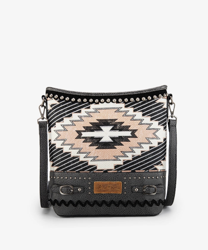 Montana West Aztec Printed Concealed Carry Crossbody Purse for Women - Stylish CCW Handbag with Adjustable Strap for Everyday Use, Travel & Shopping