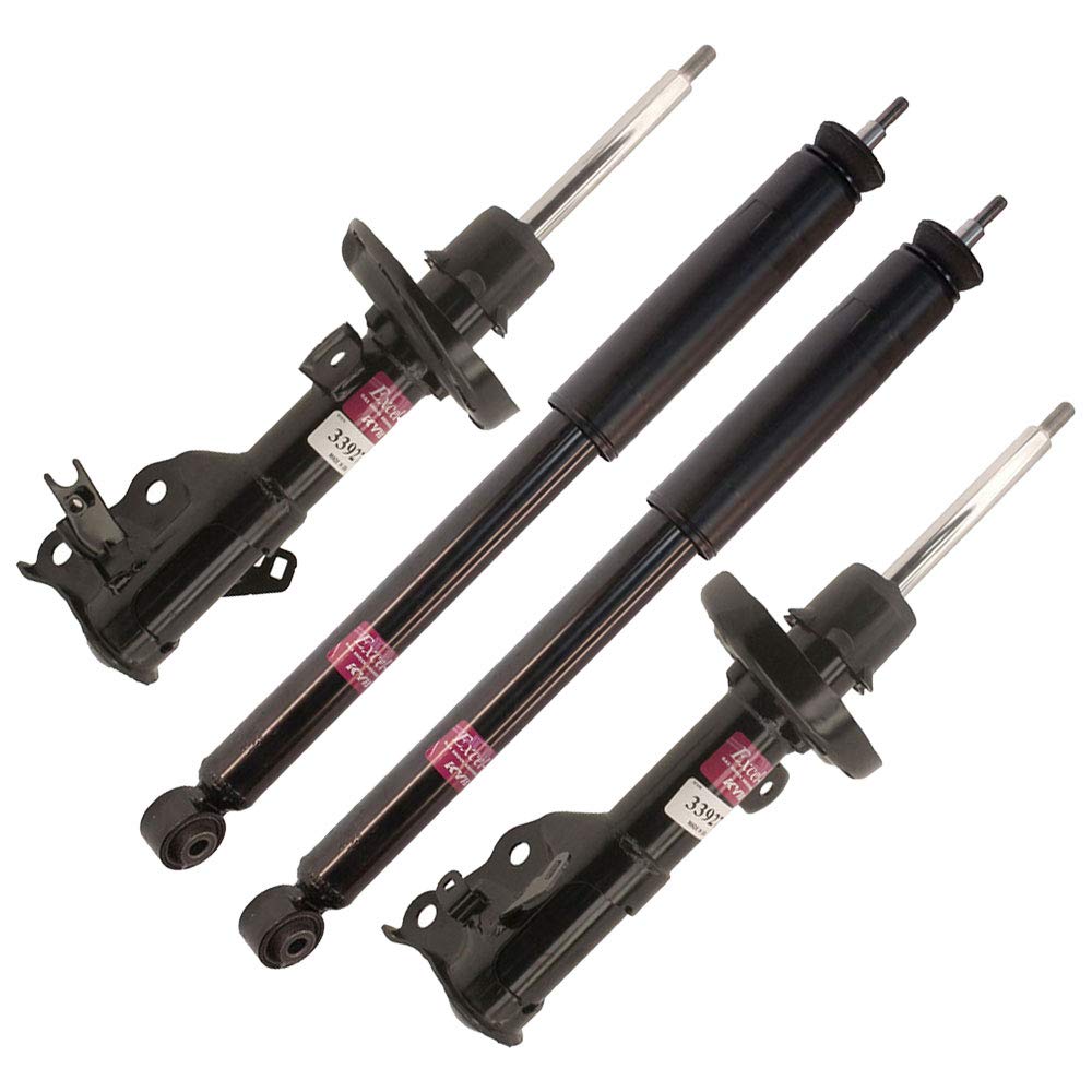 2012 Honda Civic Sedan 4-Piece Excel-G Shock Absorbers & Struts Set - BuyAutoParts 77-62560AQ - Smooth Ride & Improved Handling for City Driving & Highway Commutes