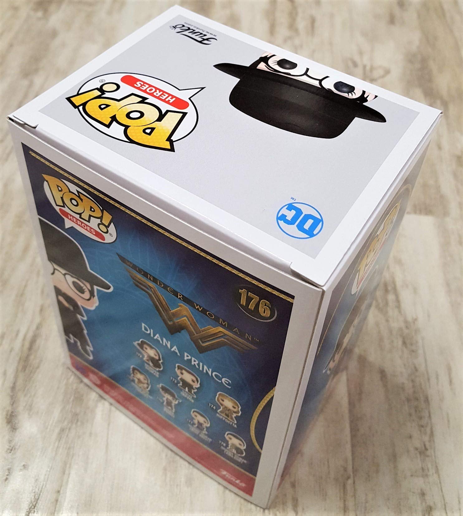 Wonder Woman #176 Funko Pop Vinyl Figure - Diana Prince Collectible for Superhero Fans | Perfect for Display, Gifts & DC Comics Collections