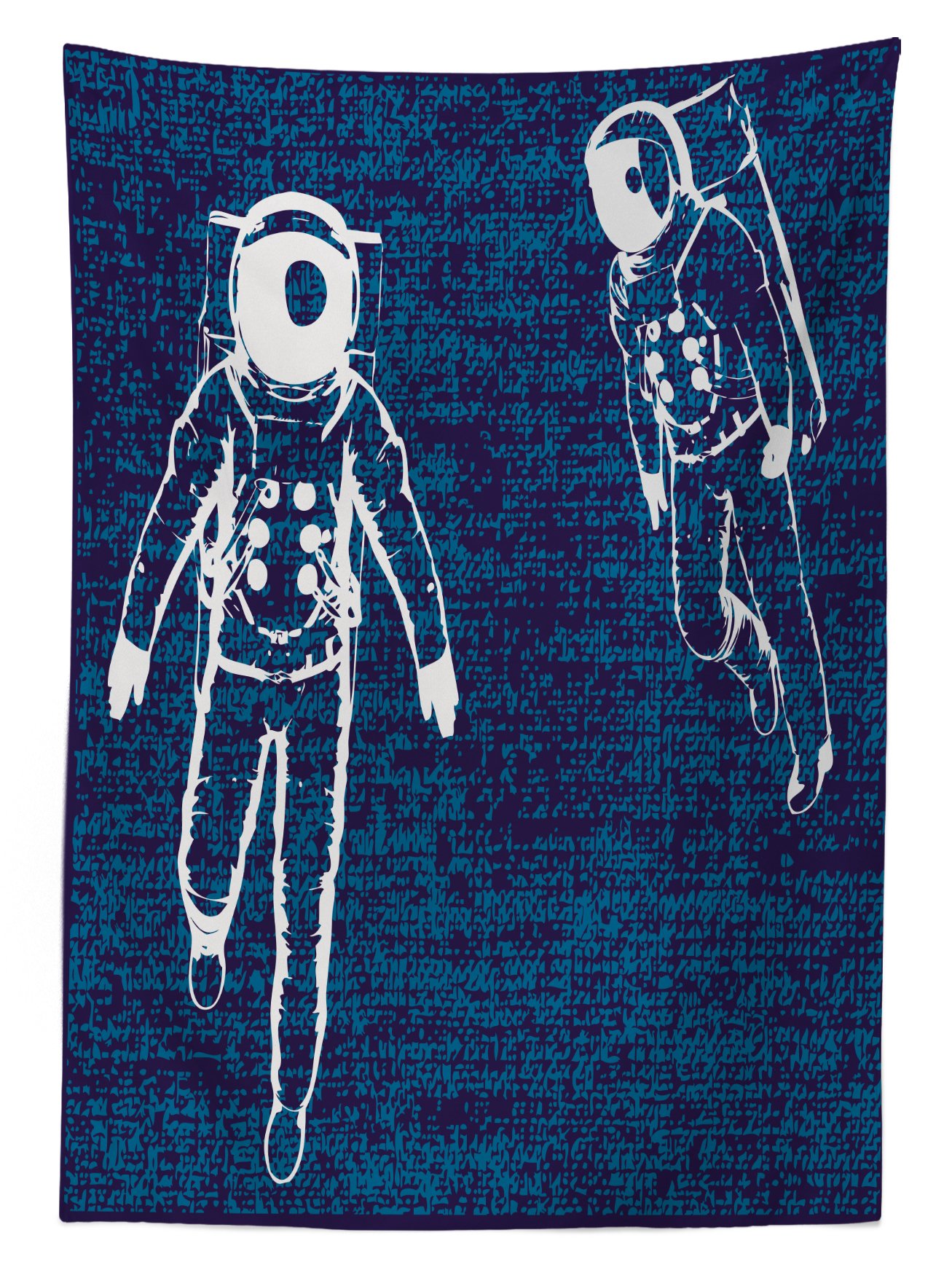 Ambesonne Astronaut Themed Outdoor Tablecloth - 58