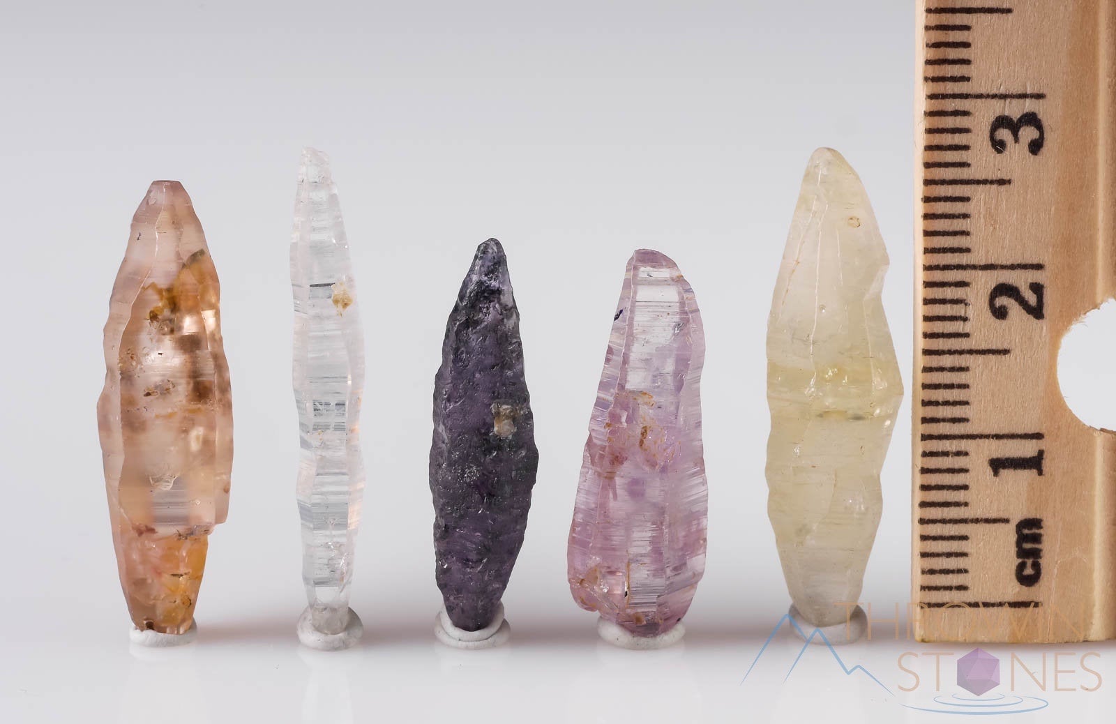 Natural Pink Yellow Blue Raw Sapphire Crystals - Genuine Birthstones & Gemstones for Jewelry Making, Unique Gift Idea, Healing Crystals (37840) | Perfect for Engagement Rings, Necklaces, and Spiritual Healing