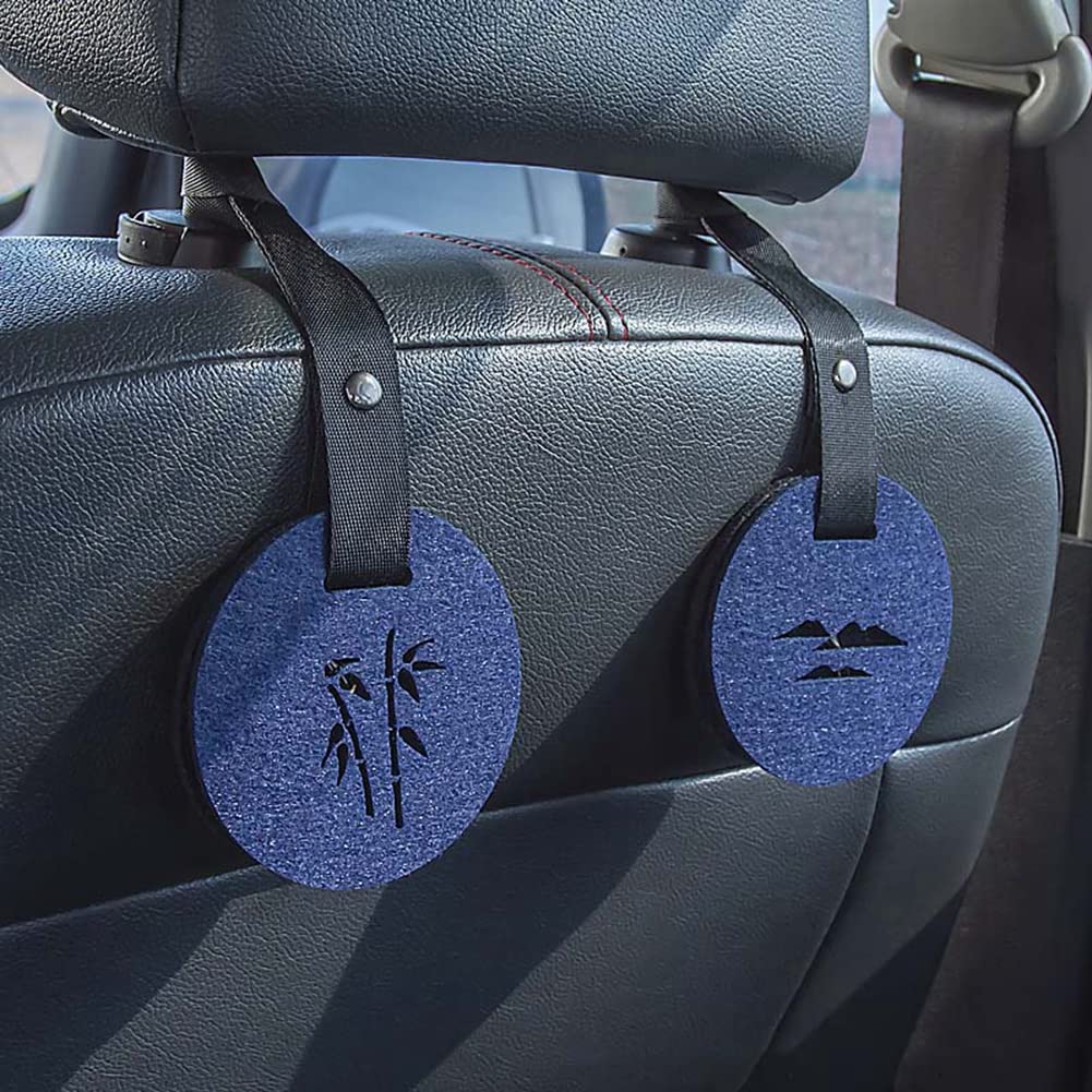 Universal Car Seat Hooks - Back Seat Organizer for Bags & Groceries - Travel & Shopping