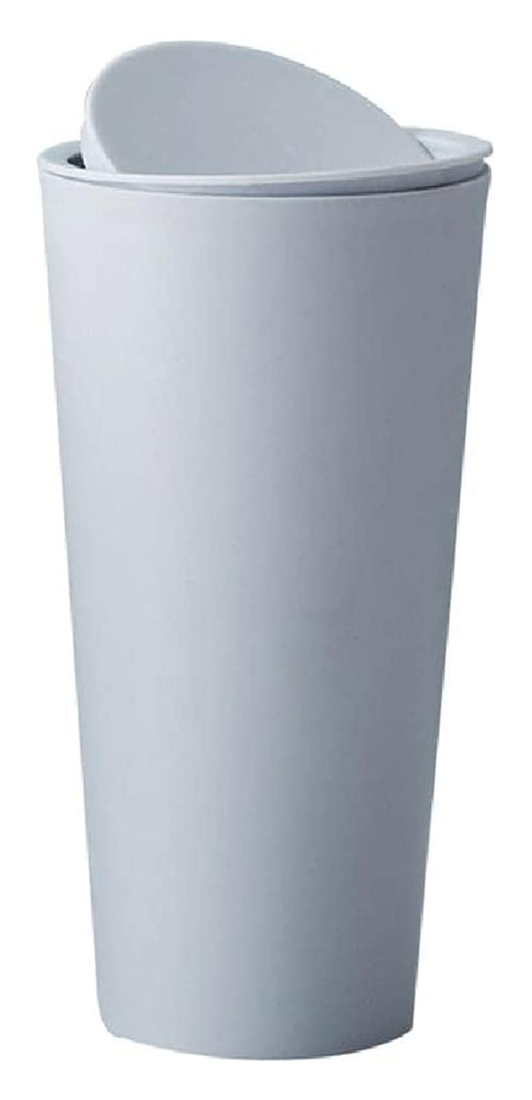 SYZHIWUJIA Mini Desktop Trash Can - Small Waste Bin for Kitchen, Office, Car & Home | Recycled Tabletop Garbage Can with Pen/Makeup Brush Holder | Blue Dustbin for Organizing Desk, Bathroom, Bedroom & Workspace